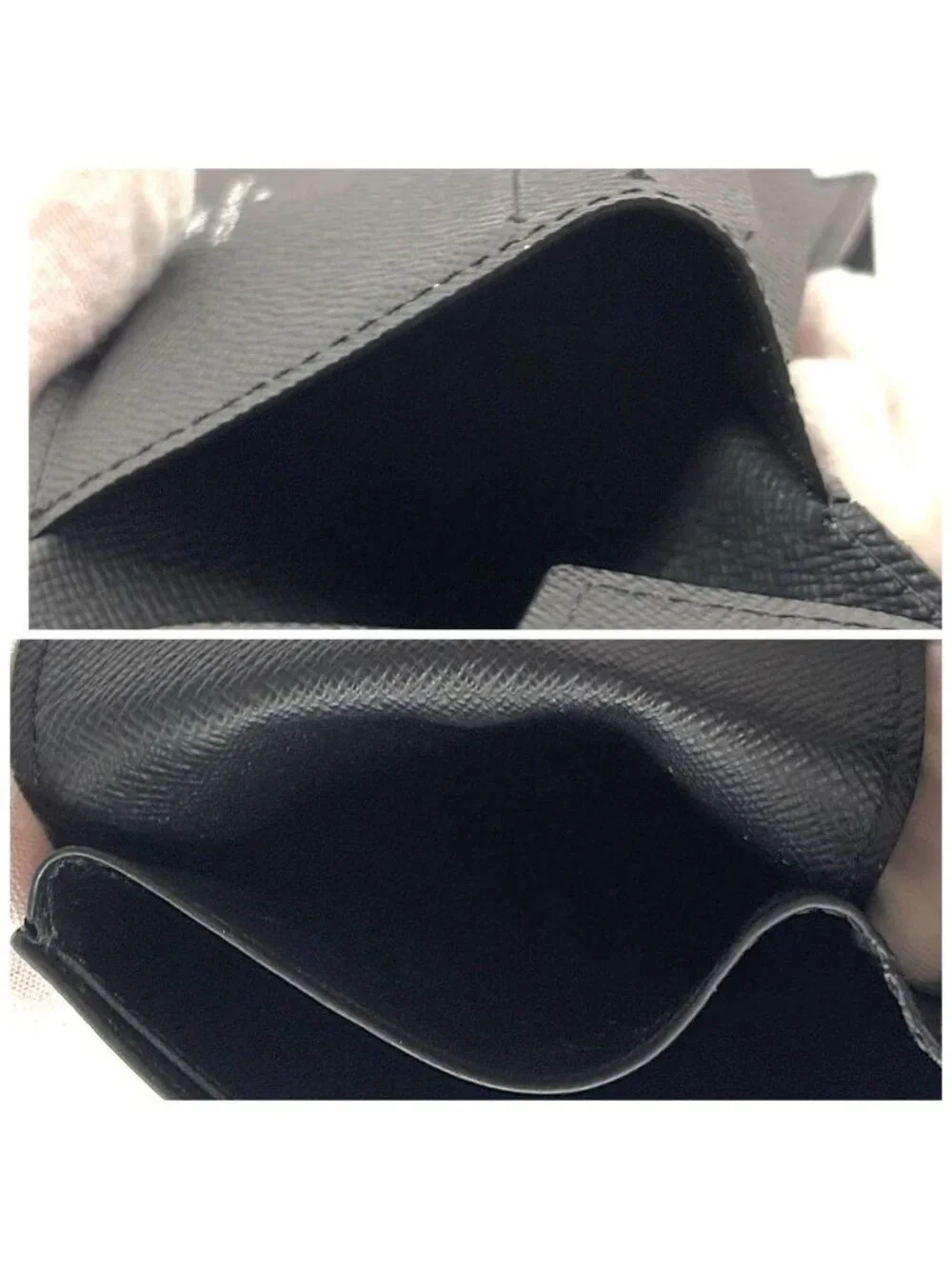 Louis Vuitton Wallet Taiga Portefeuille Marco NM Black